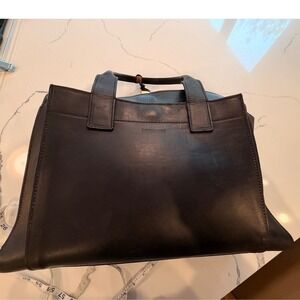 Dooney & Bourke Alto Executive Tote Black Leather Large Vintage Bag